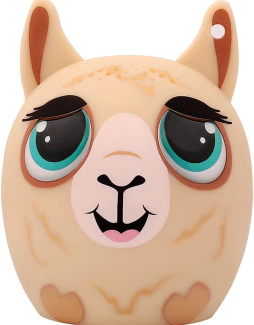 Load image into Gallery viewer, Mini Bluetooth Animal Wireless Speaker for Kids of All Ages - True Wireless Stereo – Pair with Another TWS Pet for Powerful Rich Room-Filling Sound (Lalala Llama)
