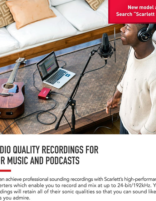 Load image into Gallery viewer, Scarlett Solo 3Rd Gen USB Audio Interface

