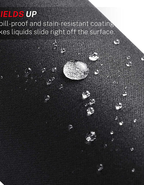 Load image into Gallery viewer, Mouse Pad [30% Larger] with Anti-Fray Stitching, Premium-Textured &amp; Waterproof Computer Mousepad with Non-Slip Rubber Base, Gaming Mouse Mat for Laptop, Office &amp; Home, 8.5 X 11 Inch, Black
