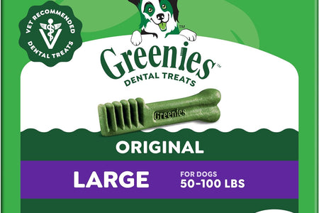 Original Large Dog Natural Dental Treats (50 -100 Lb. Dogs)