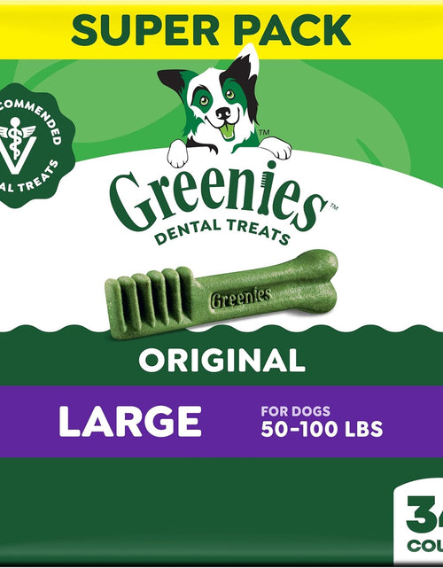 Load image into Gallery viewer, Original Large Dog Natural Dental Treats (50 -100 Lb. Dogs)
