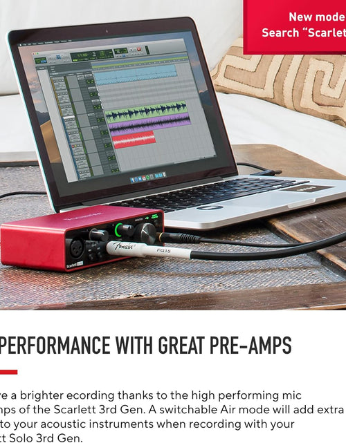 Load image into Gallery viewer, Scarlett Solo 3Rd Gen USB Audio Interface
