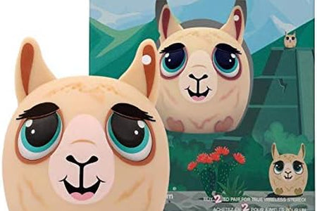 Mini Bluetooth Animal Wireless Speaker for Kids of All Ages - True Wireless Stereo – Pair with Another TWS Pet for Powerful Rich Room-Filling Sound (Lalala Llama)