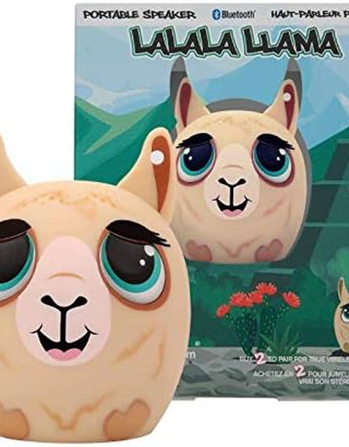 Load image into Gallery viewer, Mini Bluetooth Animal Wireless Speaker for Kids of All Ages - True Wireless Stereo – Pair with Another TWS Pet for Powerful Rich Room-Filling Sound (Lalala Llama)
